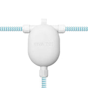 EIVA-3 Giunto a 3 vie IP65 per esterno - Sistema Modulair - Bianco