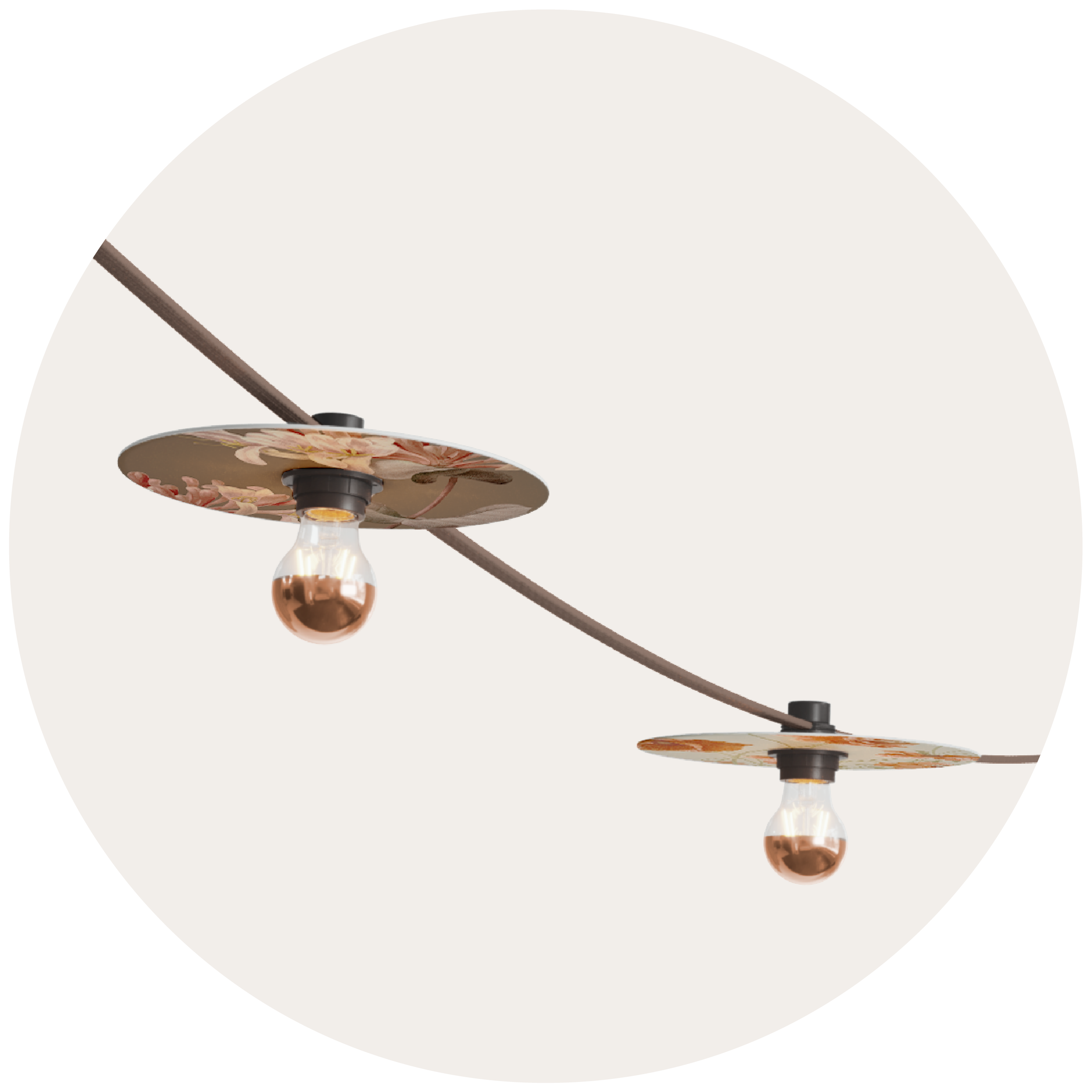 Γιρλάντες Φωτάκια εξωτερικού χώρου