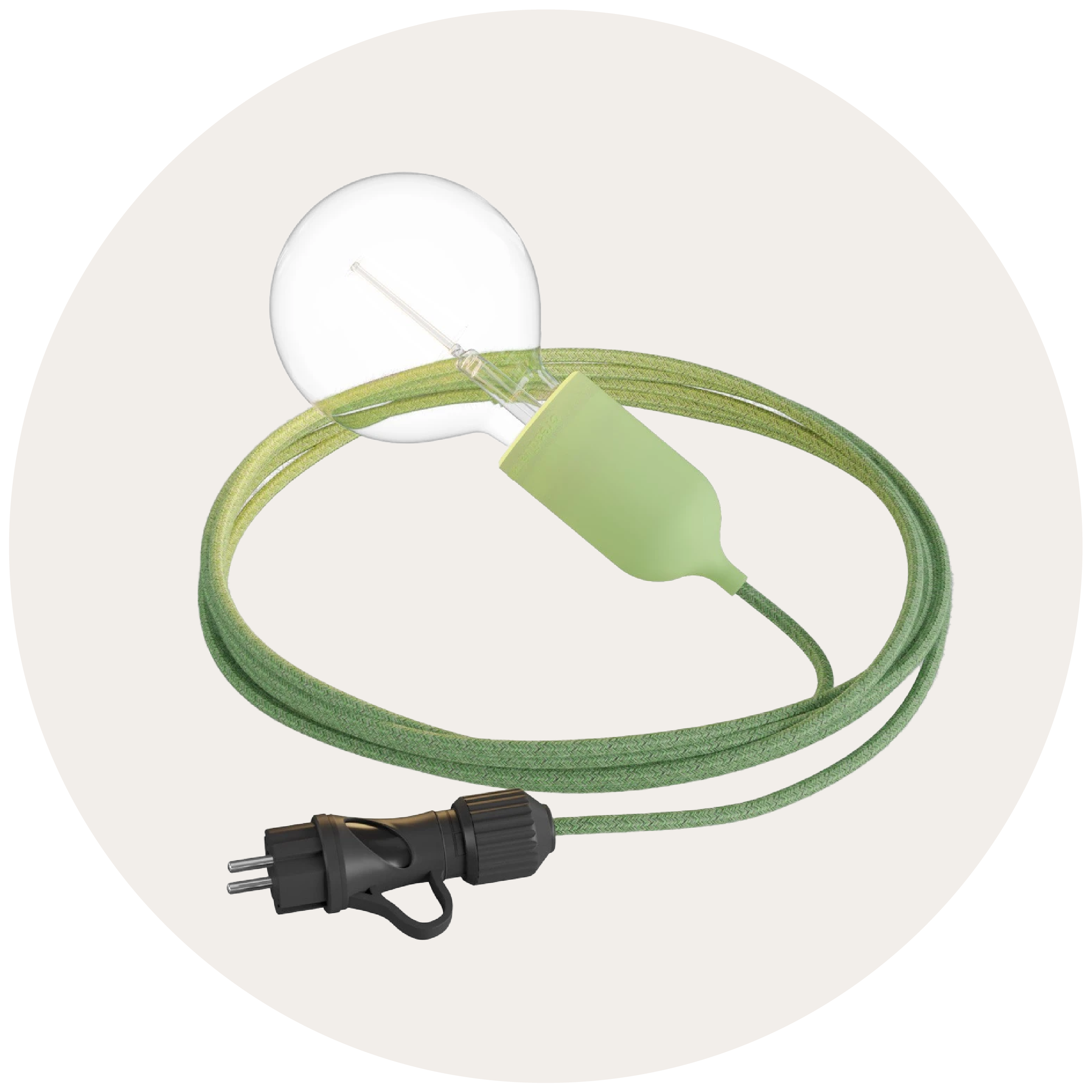 Φωτιστικά με Φις Ρεύματος για εξωτερικό χώρο