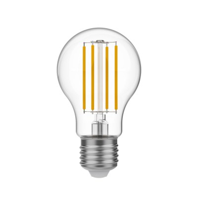 LED Λαμπτήρας T01 Drop A60 Διαφανής 7W 806Lm E27 2700K Dimmable