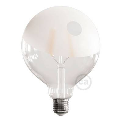 LED Λάμπα Γλόμπος G125 Filament με Σπιράλ Νήμα -Tattoo Lamp® Pio 4W E27 2700K