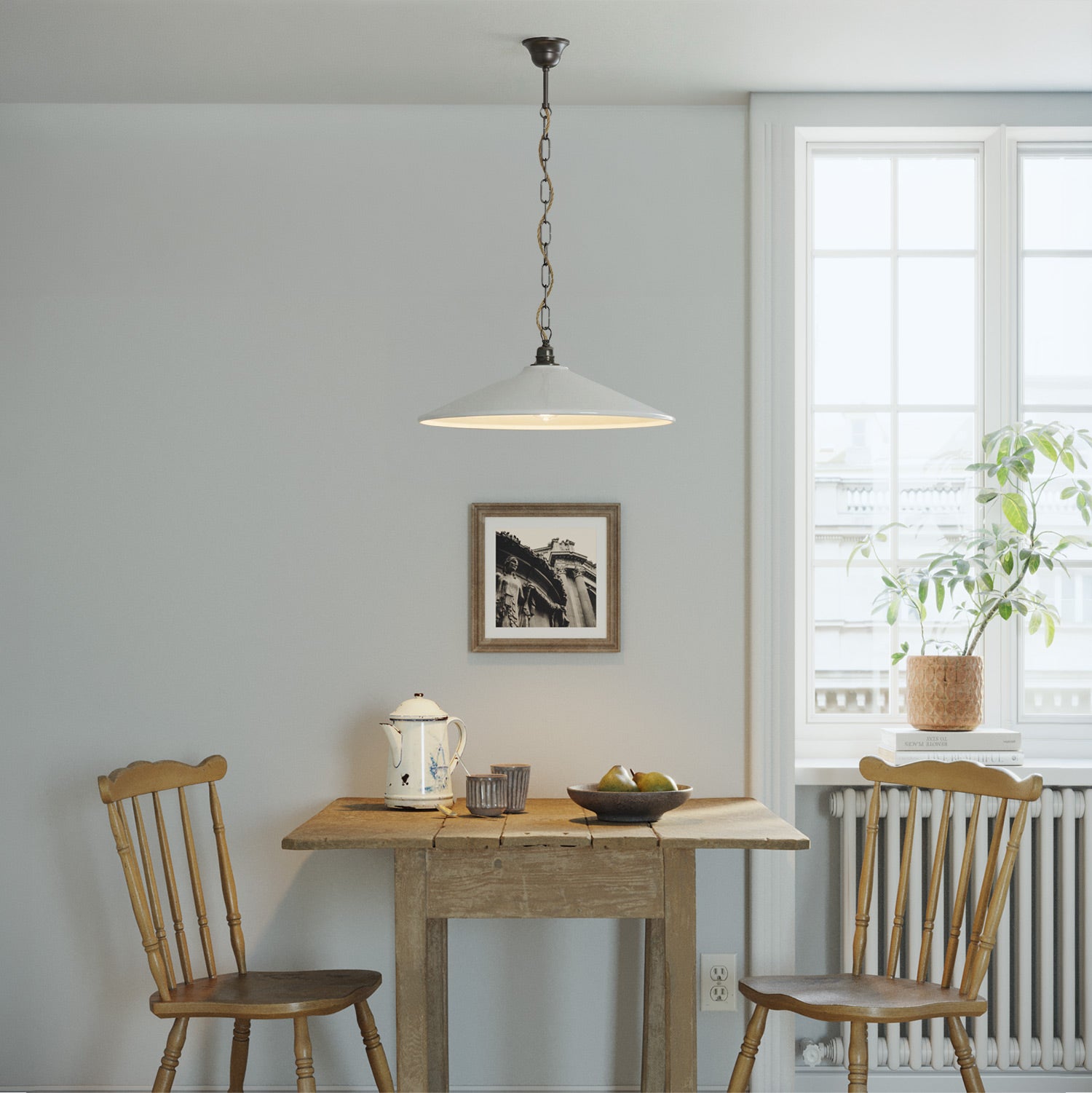 Ράβδος με σπείρωμα με συγκολλημένο γάντζο για πολυελαίους με αλυσίδα - Μήκος 85 mm (M10x1)