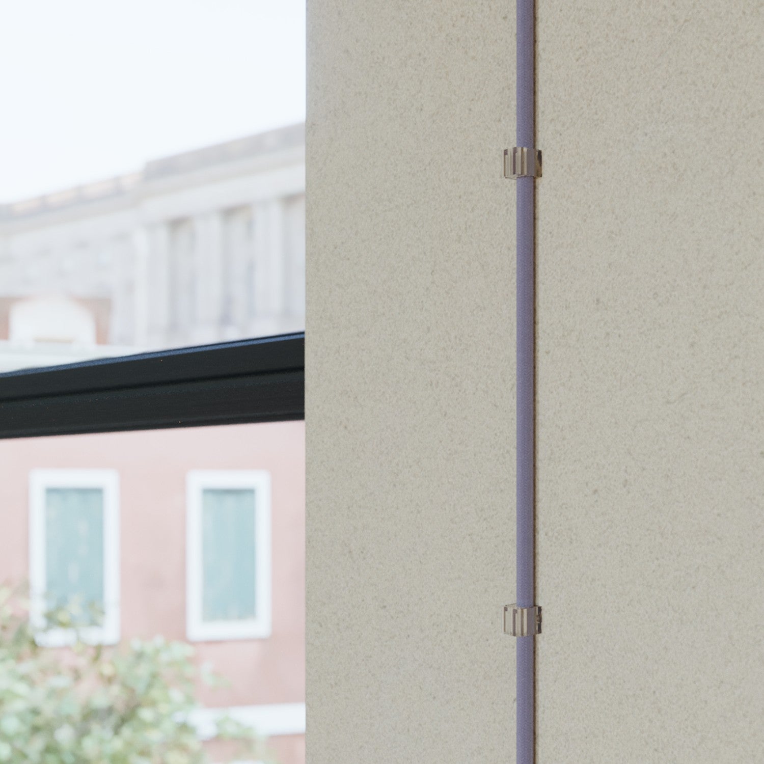 Σετ 4 Cube Clip Διάφανο - Mini Στηρίγματα Τοίχου-Οροφής για υφασμάτινο Kαλώδιο