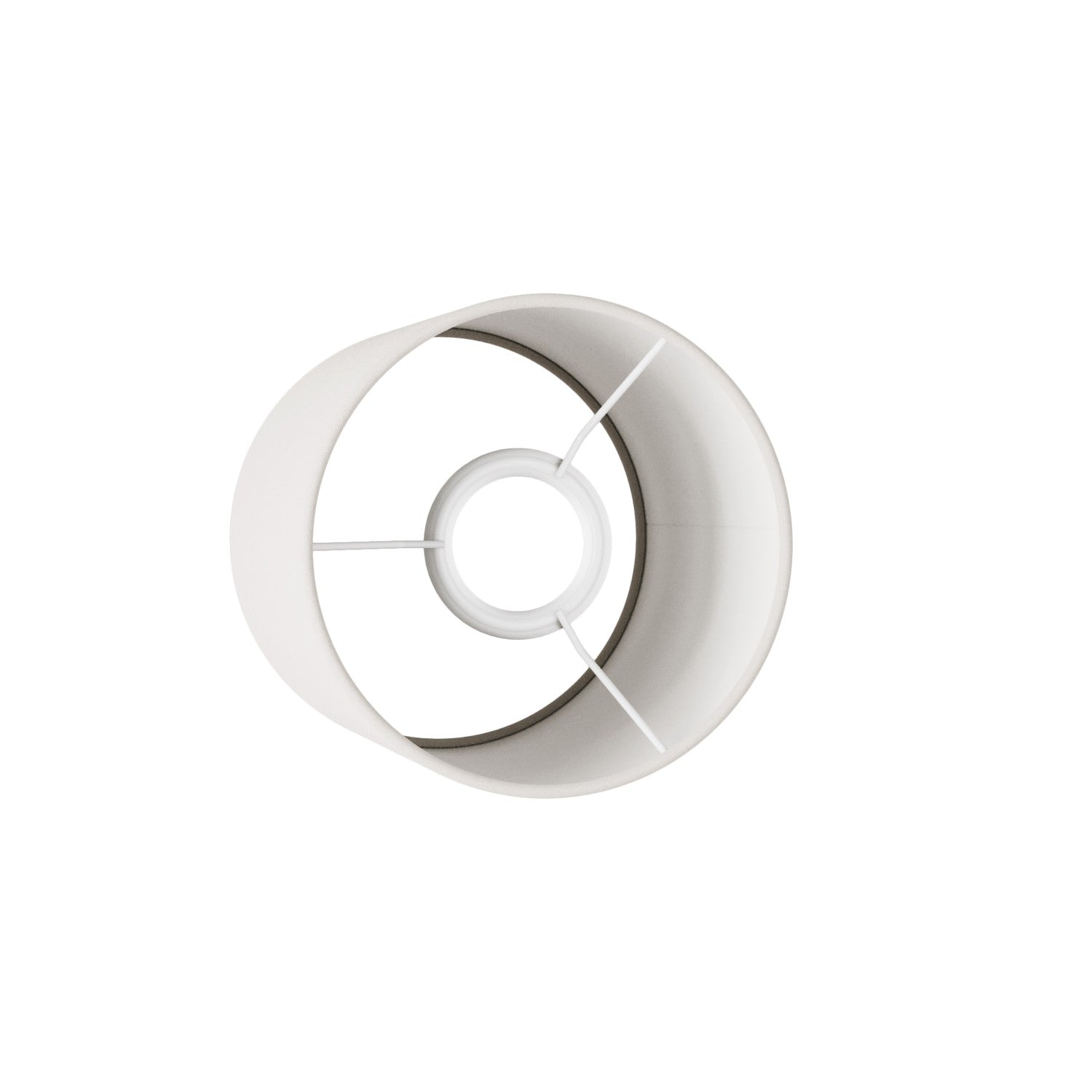 Paralume Cilindro S in tessuto con attacco E27 - Made in Italy - Arenal Sabbia