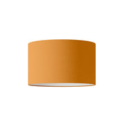 Paralume Cilindro L in tessuto con attacco E27 - Made in Italy - Teletta Mandarino