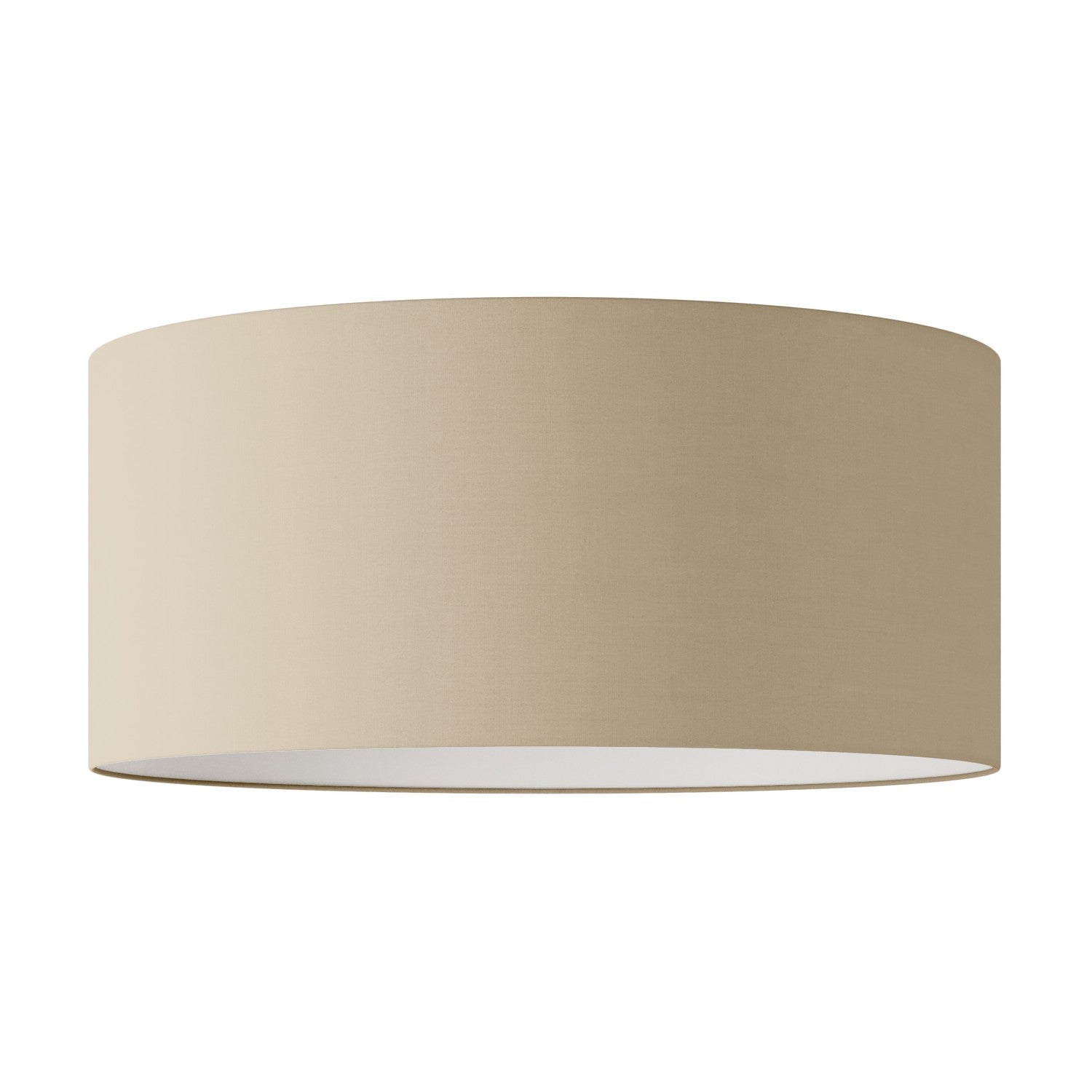 Paralume Cilindro XXL in tessuto con attacco E27 - Made in Italy - Arenal Tortora