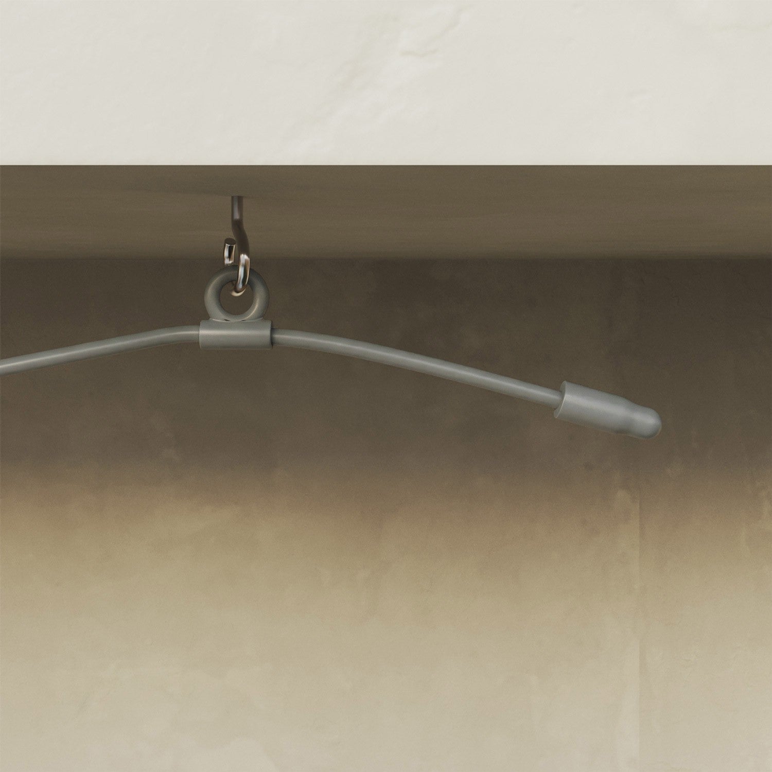 Catena luminosa 6 punti luce da esterno IP67 Grigio - Marina6 Cherry 70 cm
