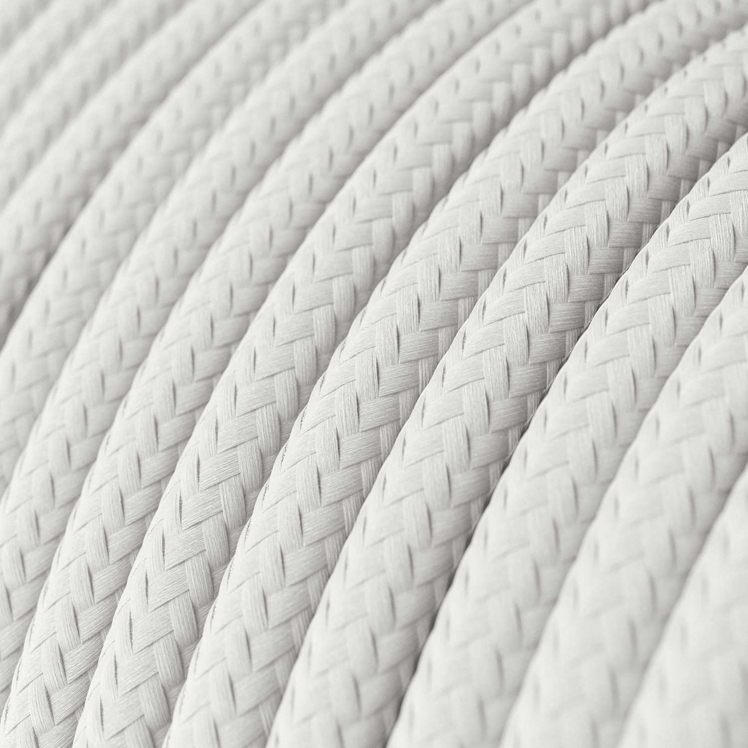Lampada a sospensione con finitura in porcellana con lampadine LED Ellipse effetto porcellana - Bianco