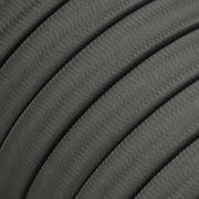 Cavo elettrico per catenaria rivestito in tessuto Grigio CM03