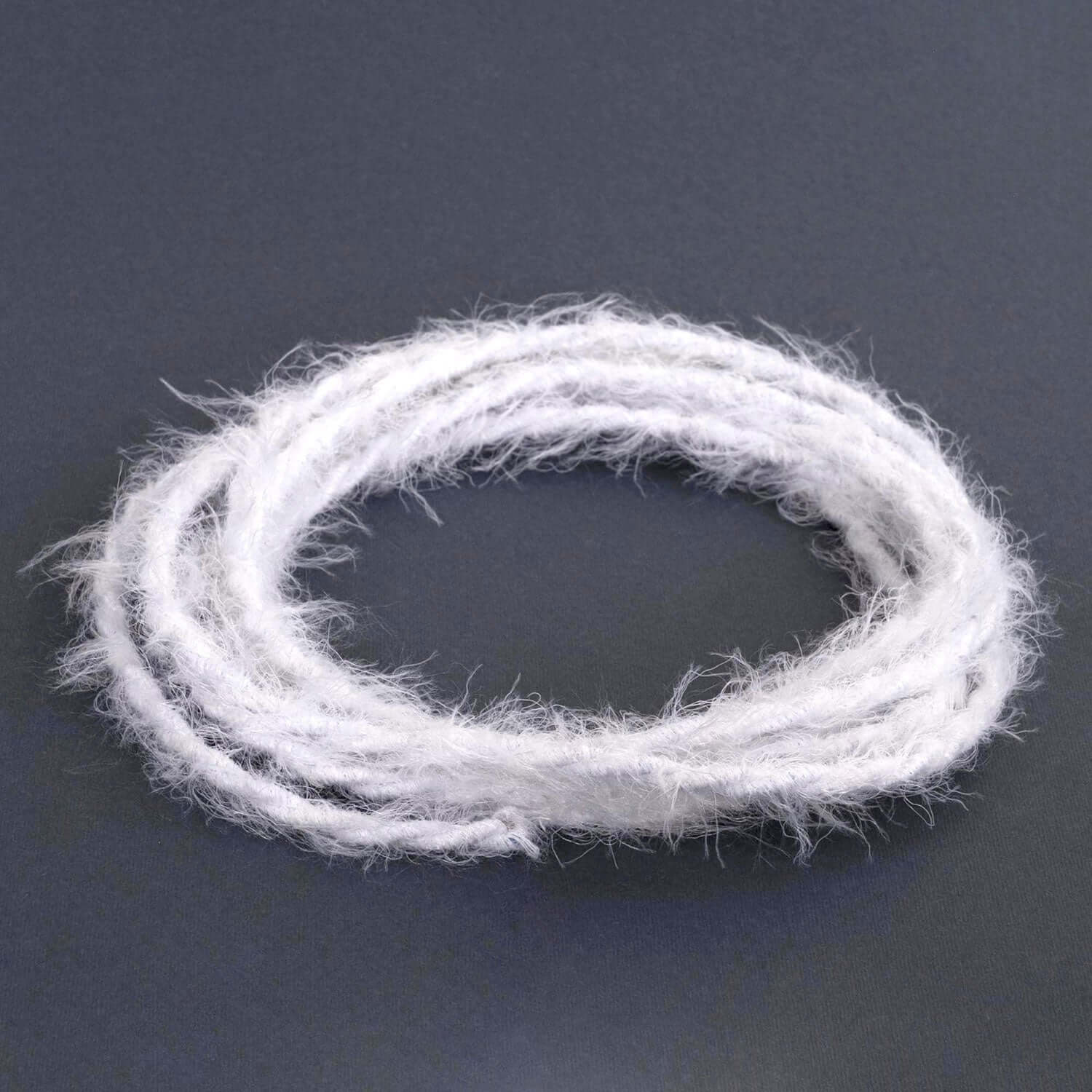 Cavo tessile per illuminazione Bianco Ottico Marlene - L'Originale Creative Cables, pensato per lampade originali - TP01