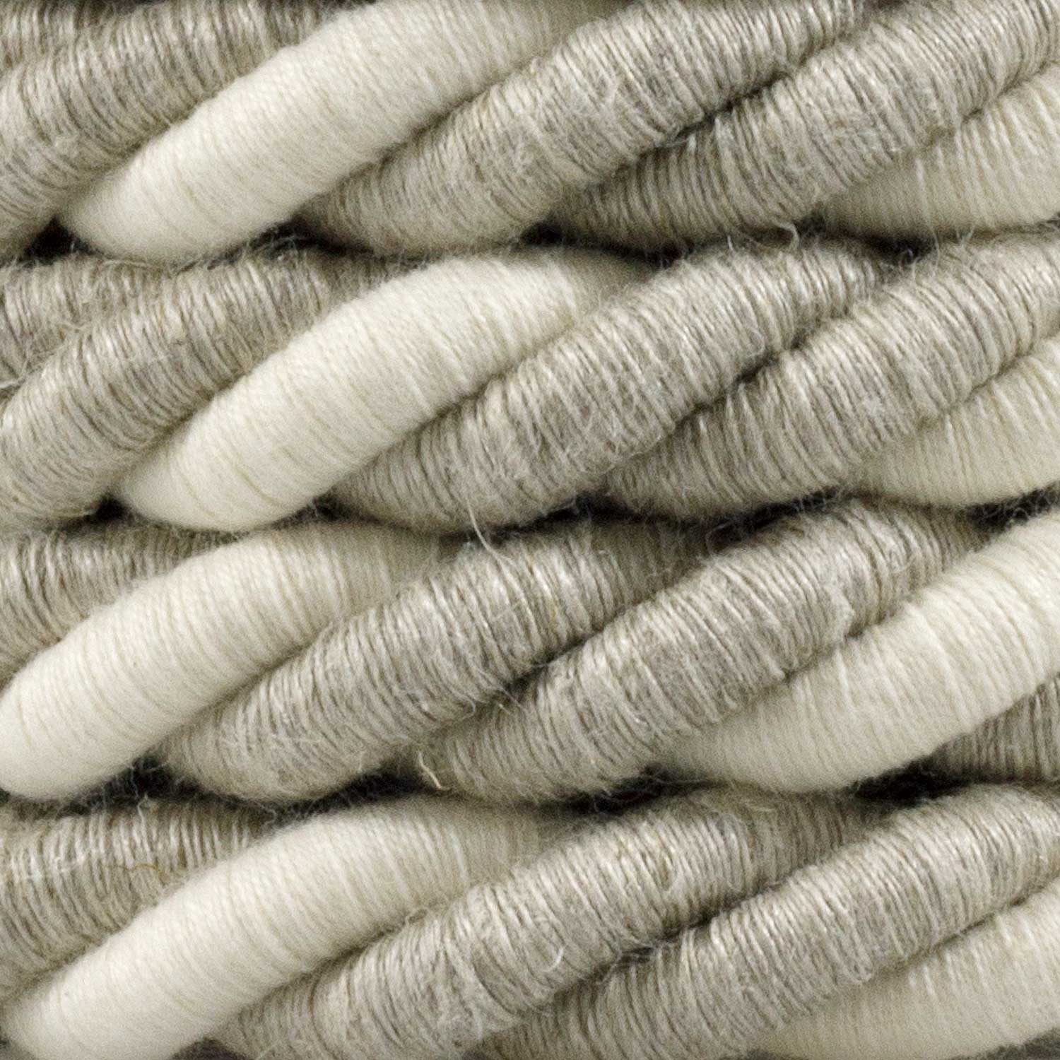 Cordone elettrico 3x0,75 rivestito in lino naturale e cotone grezzo