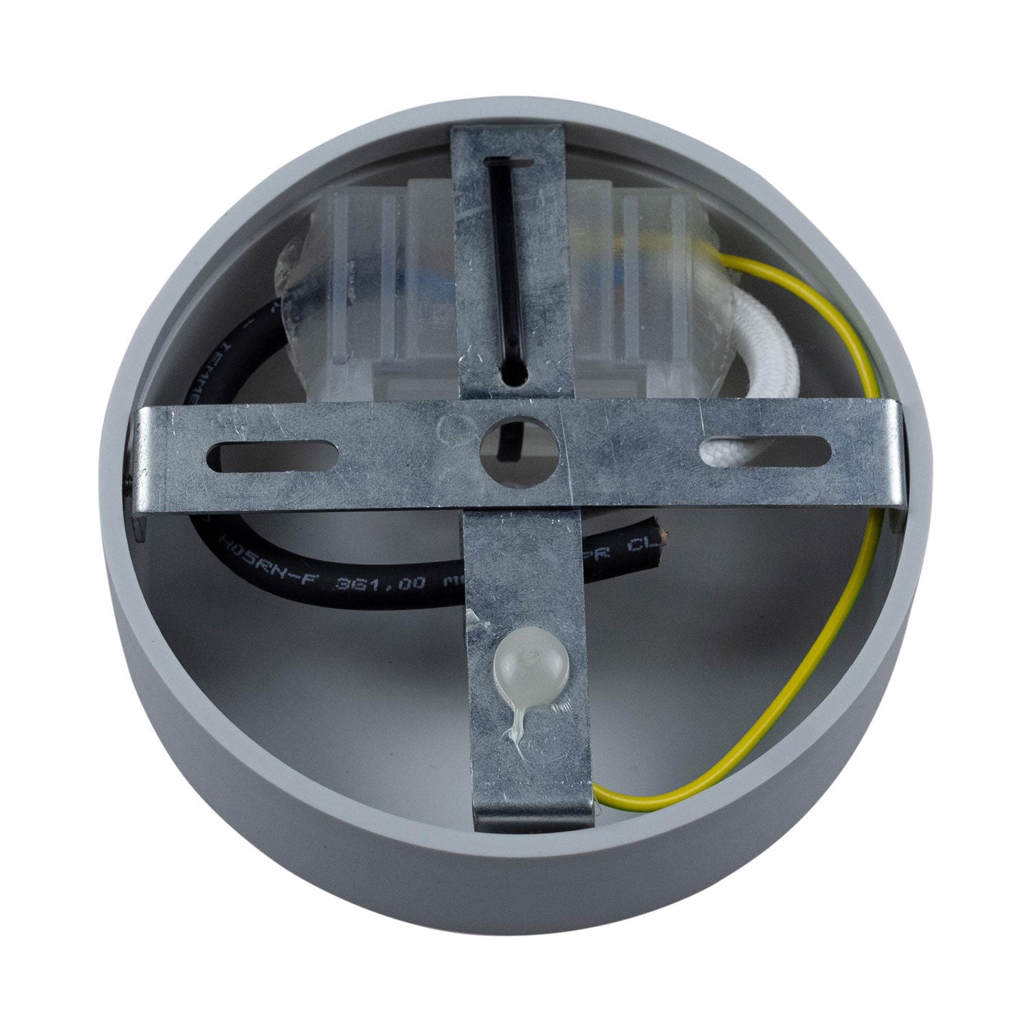 EIVA Kit Rosone in Silicone Soft Touch per Esterno IP65 - Sistema Modulair - Grafite