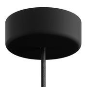 EIVA Kit Rosone in Silicone Soft Touch per Esterno IP65 - Sistema Modulair - Nero