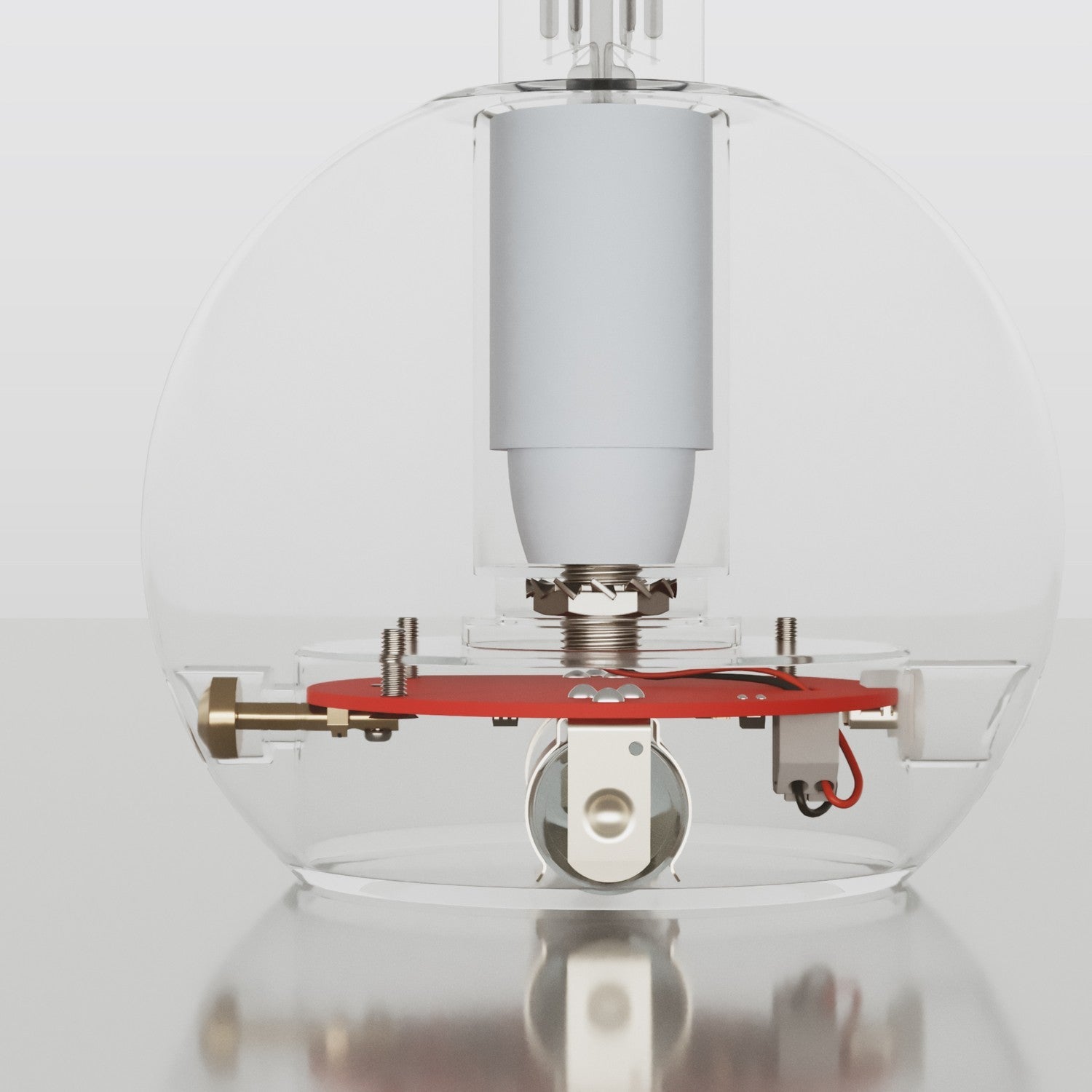 Kit elettronico per lampade a batteria 5V USB-C con portalampada E14 liscio - Bianco