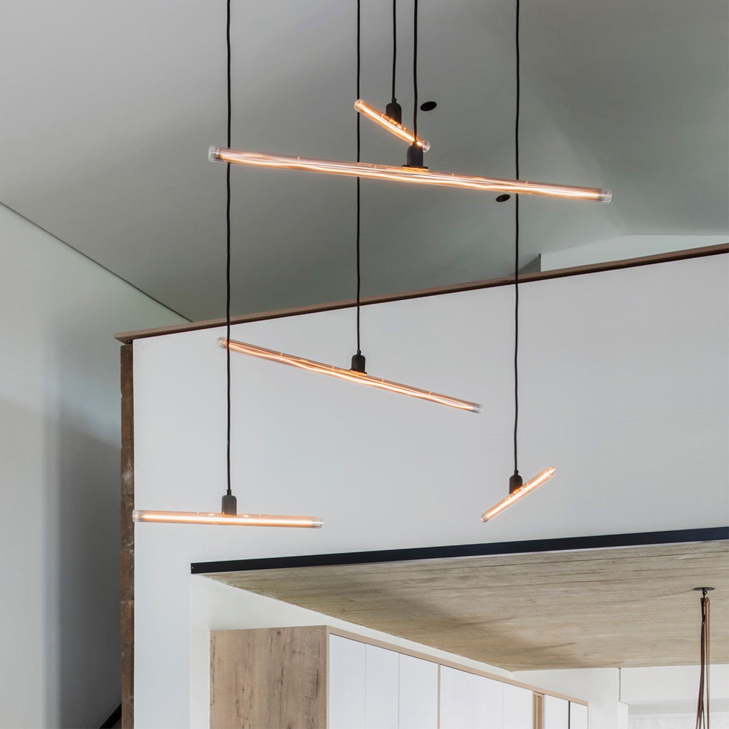 Kit portalampada esse14 per lampade a sospensione con attacco S14d - Bianco