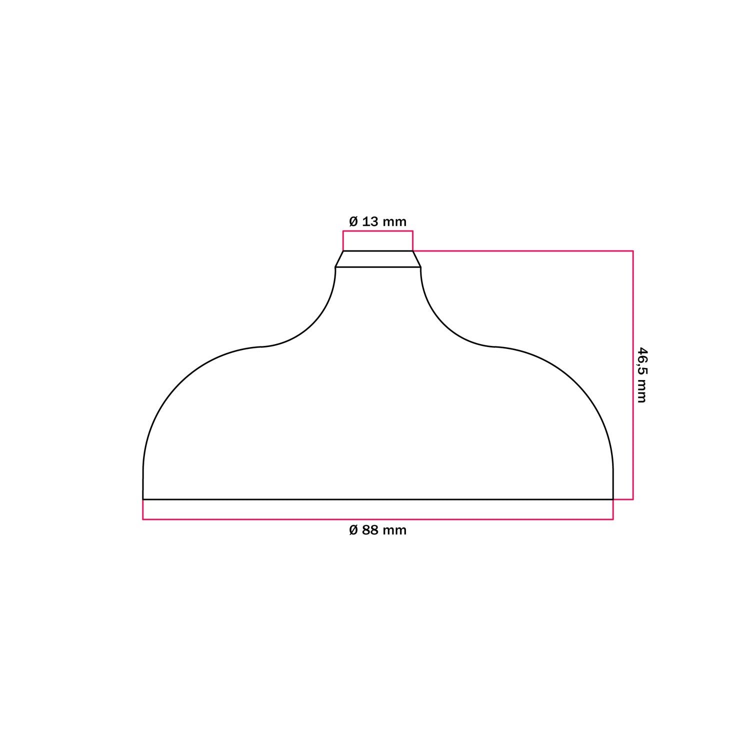Kit rosone in silicone con foro centrale e predisposizione per foro laterale - Verde prato