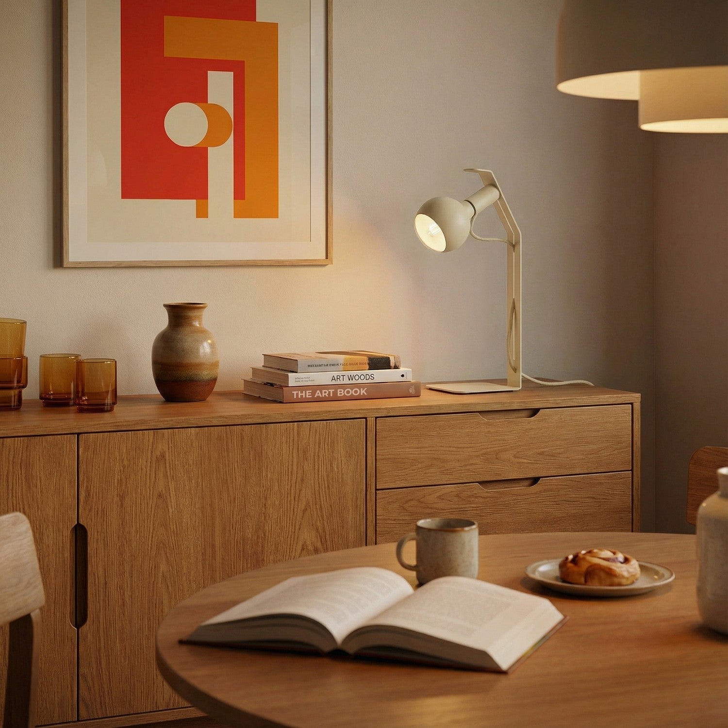 Koso Lucia - Lampada da tavolo - Panna - Creative Cables