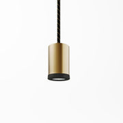 Lampada faretto a sospensione singola Mini Spotlight GU1d0 - Bronzo satinato
