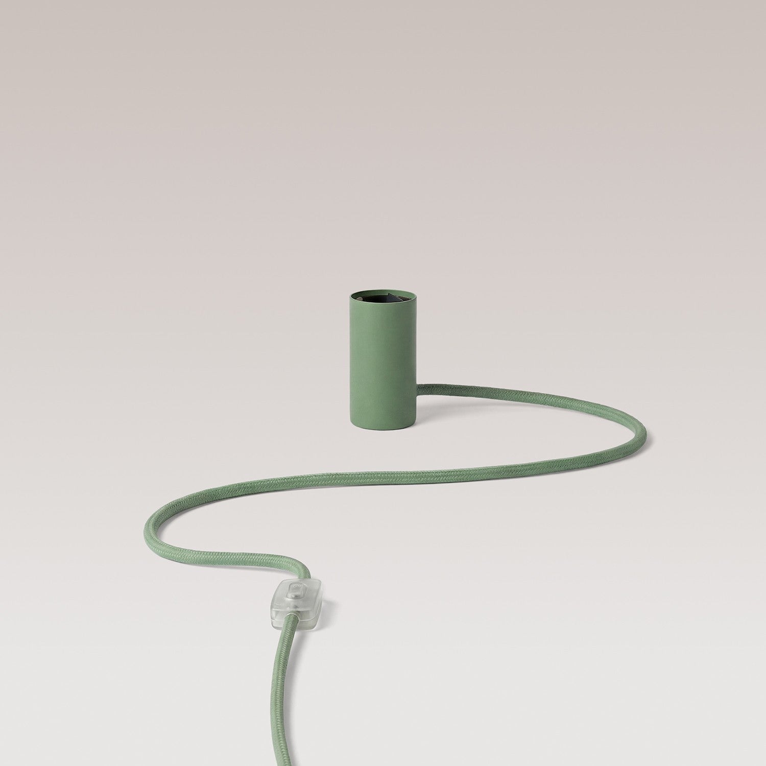 Lampada magnetica plug-in con attacco E27 e spina UK - Verde