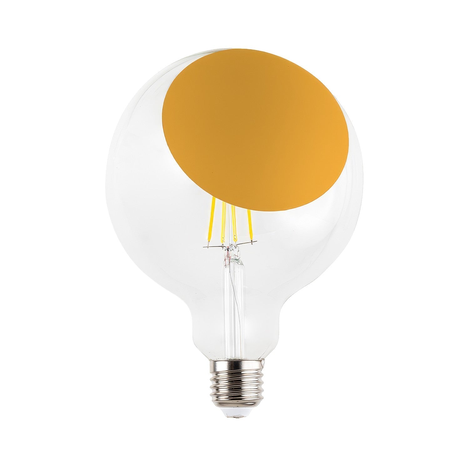 Lampadina LED Sofia G125 4,8W 806Lm E27 2700K Dimmerabile - Giallo