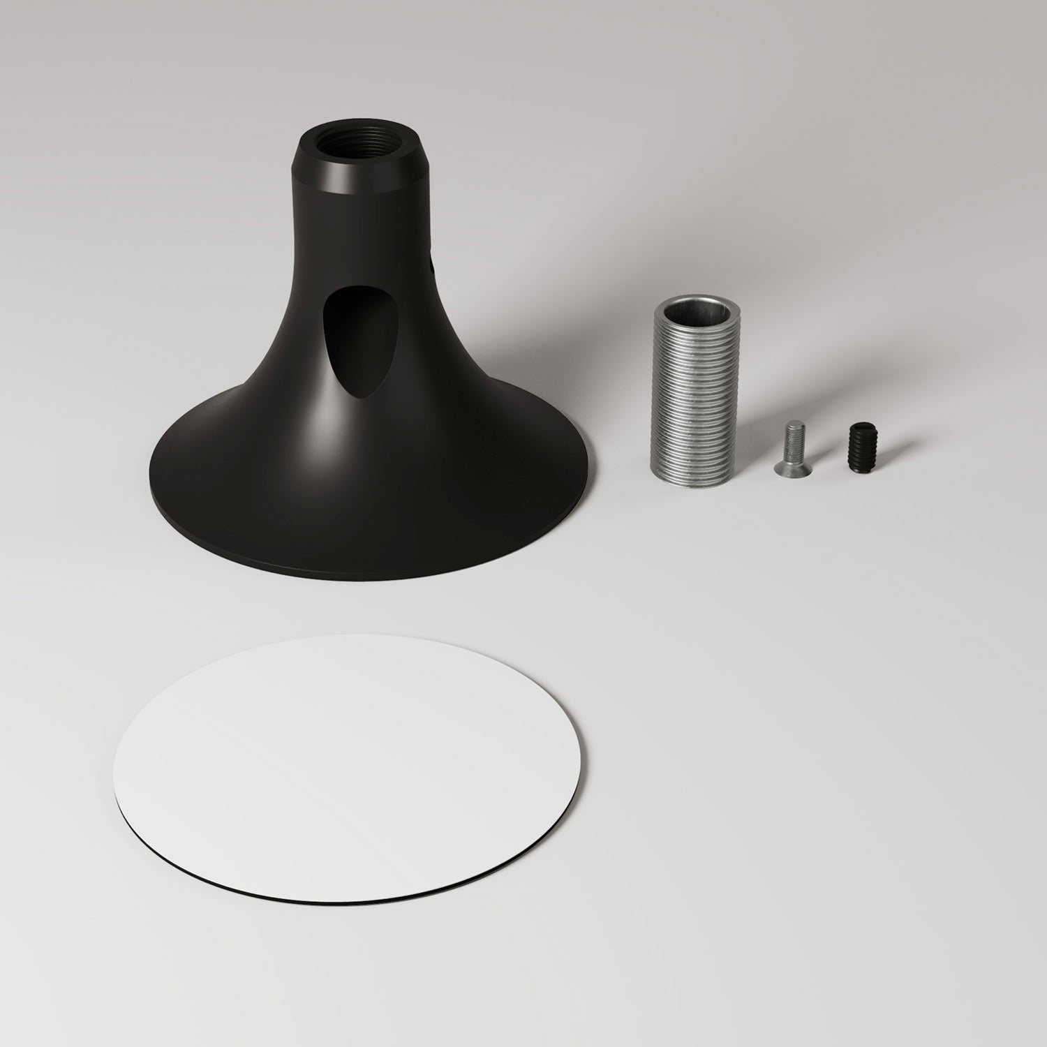 MAG-Y, kit supporto magnetico per lampada - Nero