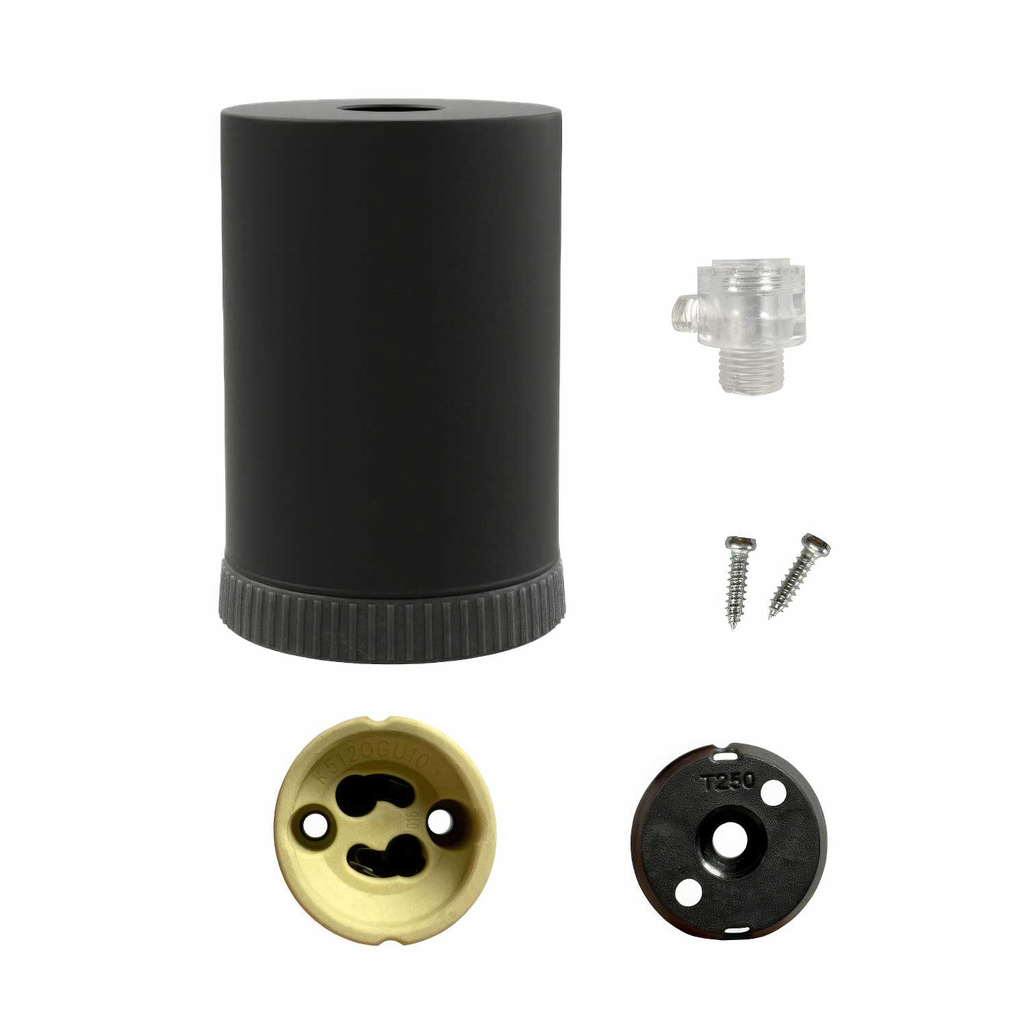 Mini faretto Spotlight LED GU1d0 - Nero