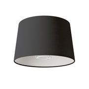 Paralume Athena con attacco E27 per lampada da tavolo o da terra - Made in Italy -Teletta Antracite