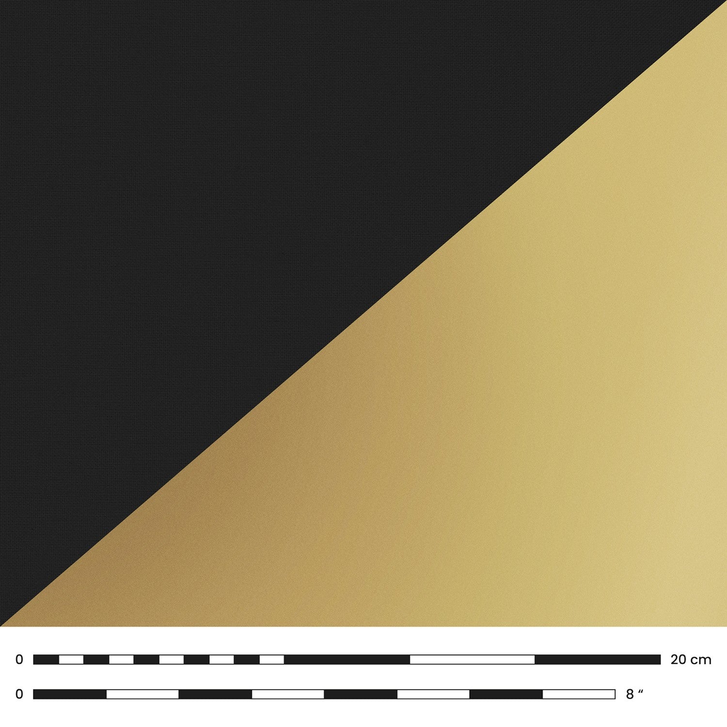 Paralume Cilindro S in tessuto con attacco E27 - Made in Italy - Nero/Oro