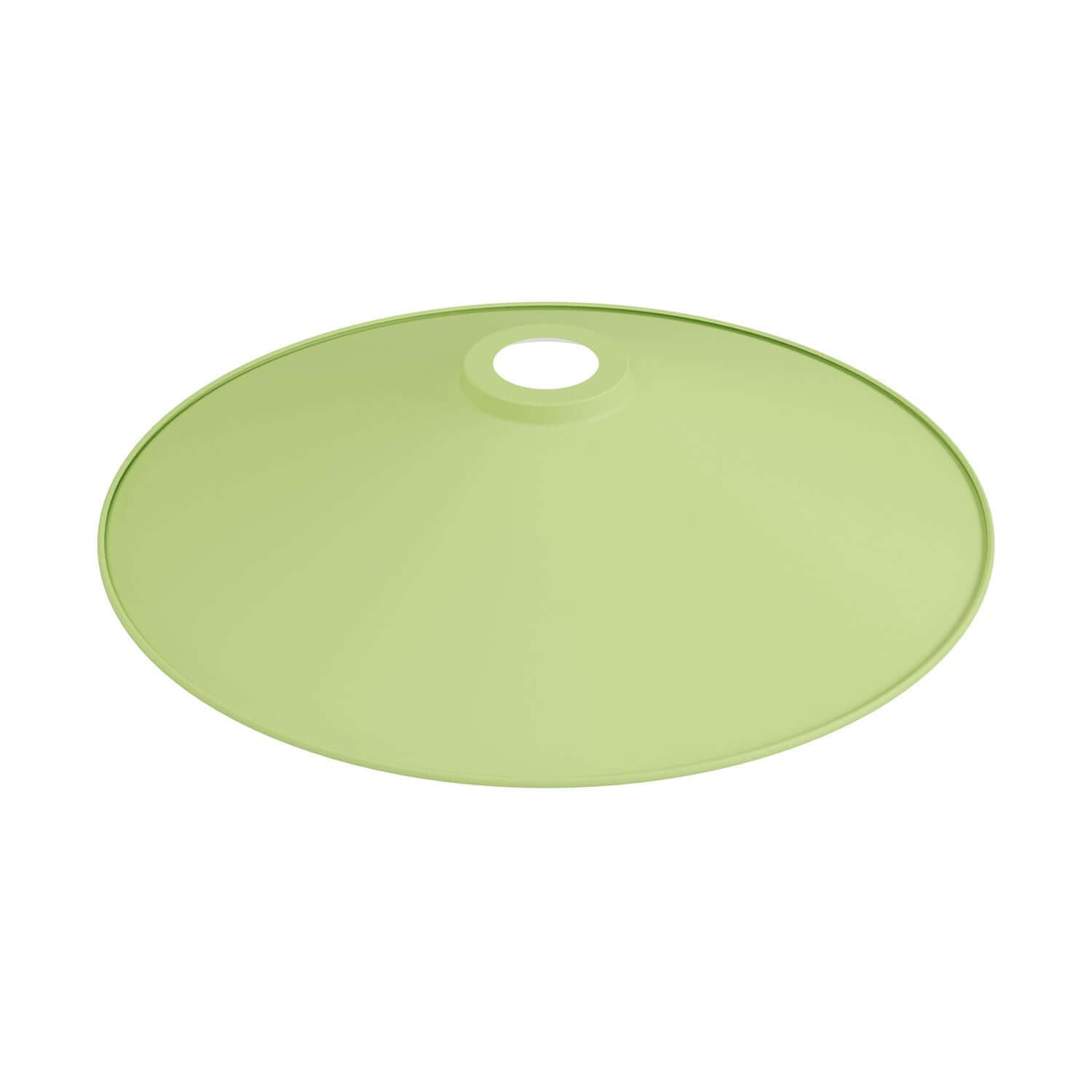 Paralume Swing in metallo smaltato per portalampada E27 - Verde prato