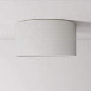 Plafoniera in tessuto Medium Lino crudo - Made in Italy