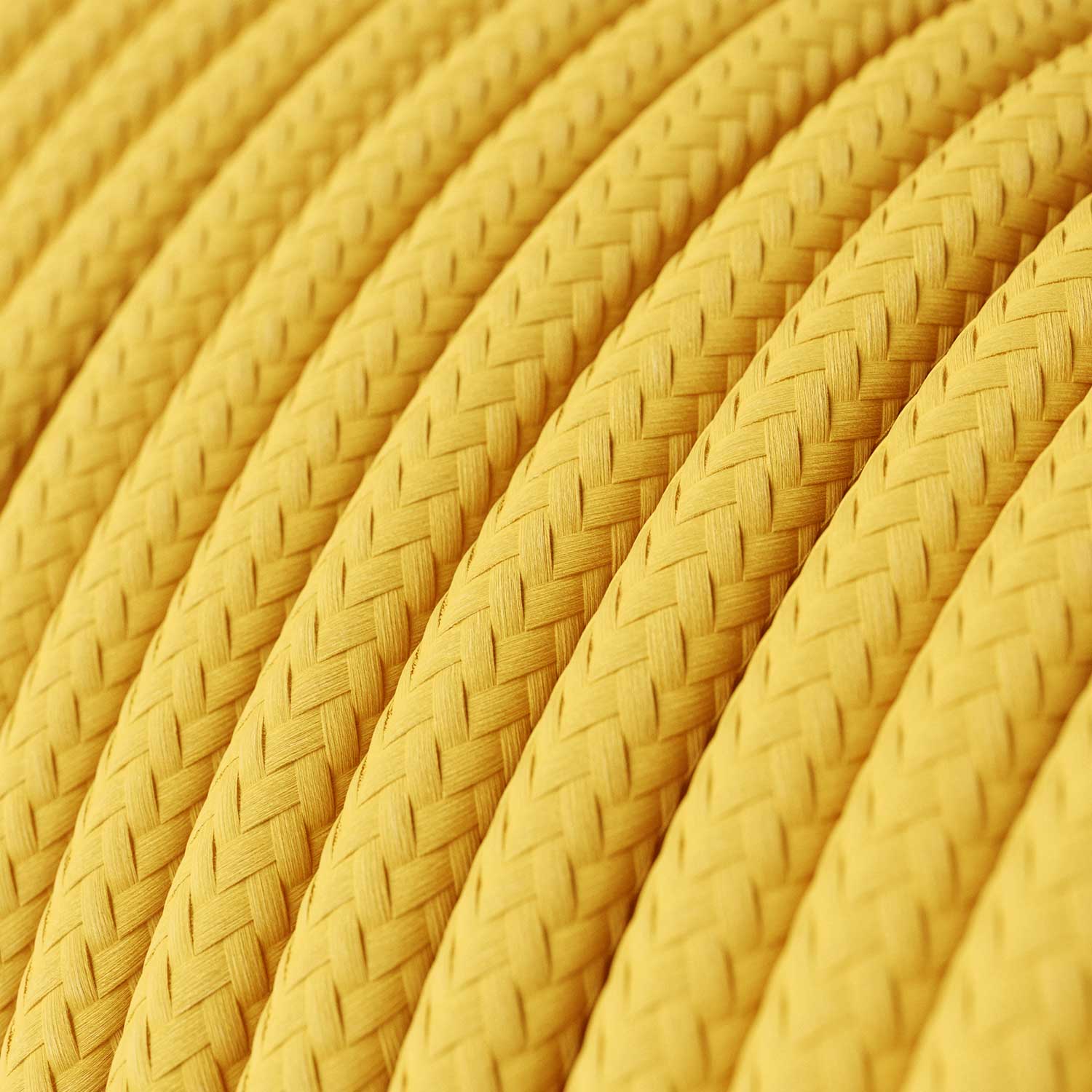 Snake Lampada in silicone con interruttore e spina - Giallo