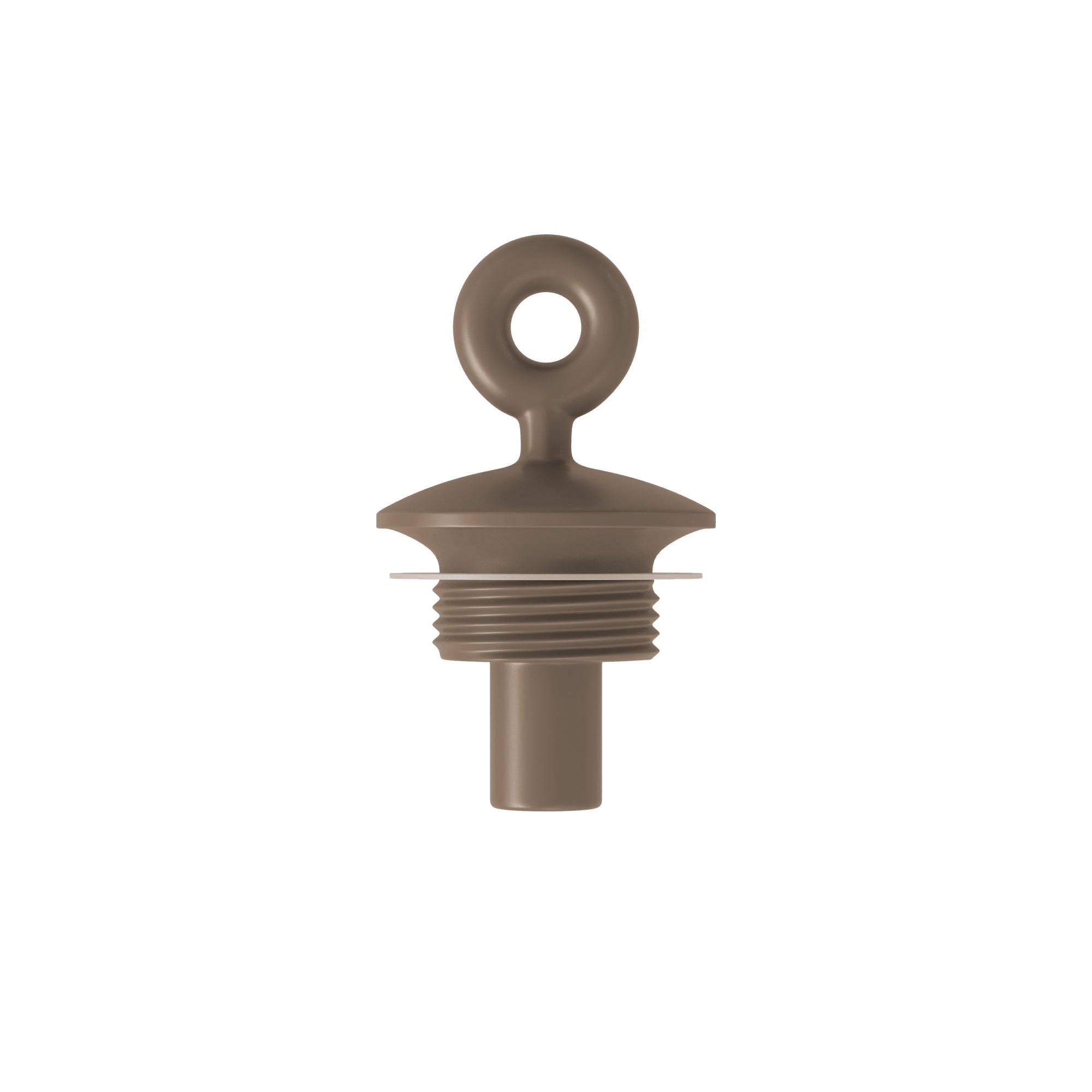 Terminale di chiusura con anello - Marina - Desert brown - Creative Cables